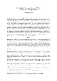 Searching for Giuseppe Guarneri Del Gesù: a Paper-Chase and a Proposition