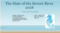 The State of the Severn River 2018