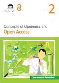Concepts of Openness and Open Access
