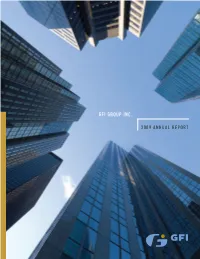 Gfi Group Inc. 2009 Annual Report
