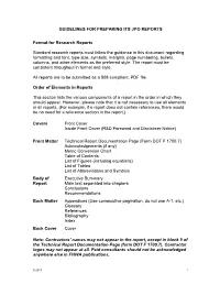 Guidelines for Preparing FHWA Publications