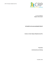 Policies, Site Identification and Assessment Report, 2019.12.16