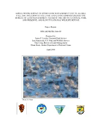 Aerial Moose Survey in Upper Game Management Unit 24, Alaska