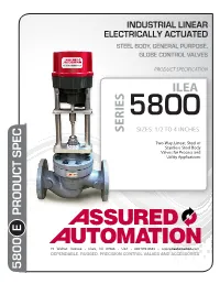 5800 ILEA-A Ensures Reliable, Long-Term Performance of Diaphragm, Seals and Any Included Instrumentation