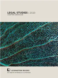Legal Studies | 2020 Chapter Showcase