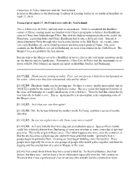 To Open a PDF of the Transcript of the Neil Schmid