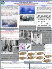 Mineralogy, Structure and Morphology of Western Eos Chaos Trough of Valles Marineris, Mars Asif Iqbal Kakkassery and Rajesh V