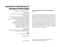 Ryle on the Explanatory Role of Knowledge How Volume 5, Number 5 Will Small Editor in Chief Kevin C