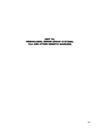 Sourcebook in Forensic Serology, Immunology, and Biochemistry