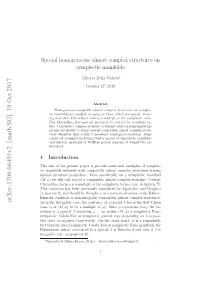 Special Homogeneous Almost Complex Structures on Symplectic