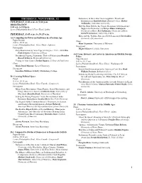 2015 Conference Program