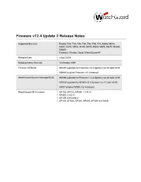 Fireware V12.4 Release Notes (PDF)