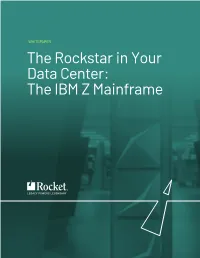 The IBM Z Mainframe Table of Contents