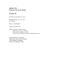 GEOL 170 Lecture 01