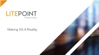 Making 5G a Reality