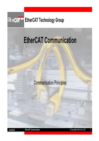Ethercat Communication