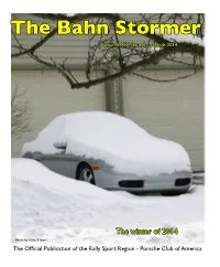 The Bahn Stormer Volume XIX, Issue 2 -- March 2014