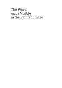 The Word Made Visible in the Painted Image