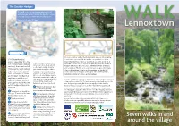 Lennoxtown Memorial Hall and Takes You Across Fields to the Double Hedges, Returning Along the Strathkelvin Railway Path