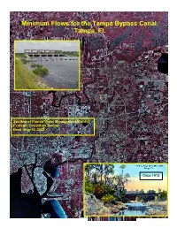 Minimum Flows for the Tampa Bypass Canal, Tampa