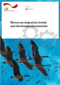 Moroccan Migration Trends and Development Potentials