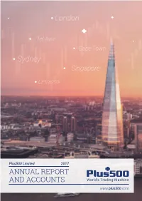 Plus500 Annual Report 17.Pdf