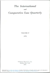 ILQ Volume 27 Issue 3 Cover and Front Matter
