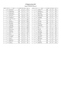 AIG Women's British Open Order of Play for Round 3