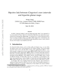 Bijective Link Between Chapoton's New Intervals and Bipartite Planar Maps