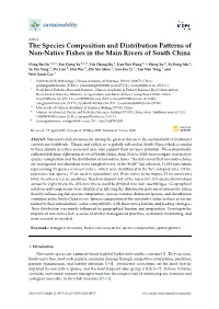 The Species Composition and Distribution Patterns of Non-Native Fishes in the Main Rivers of South China
