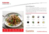 Toshibacookalong #1 #2 #3 #4