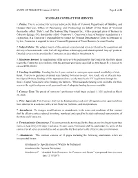 General Services, Office of Purchasing and Contracting on Behalf of The
