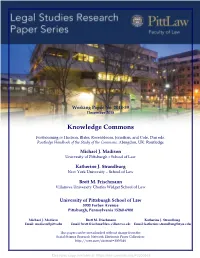 Knowledge Commons