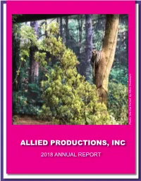 2018 ANNUAL REPORT a Letter of Introduction WELCOME!!!