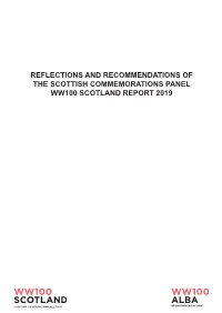 Report and Recommendations of the Scottish