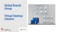 Global Brands Group Virtual Desktop Solution