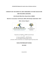 Distributed Maritime Operations (DMO)