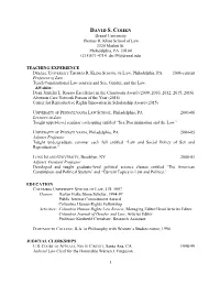 DAVID S. COHEN Drexel University Thomas R