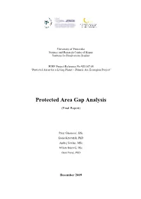 Gap Analysis Final Report