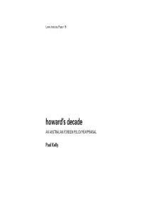 Howard's Decade