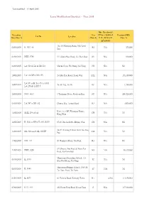 Lease Modification Executed - Year 2005