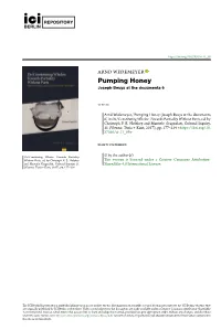 Pumping Honey: Joseph Beuys at the Documenta 6’,In De/Constituting Wholes: Towards Partiality Without Parts, Ed