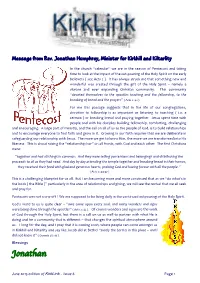 June 2015 Edition of Kirklink - Issue 6 Page 1