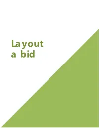 Layout a Bid