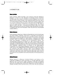 About the Contributors