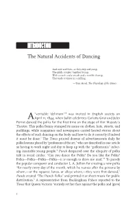 Dancing out of Line: Ballrooms, Ballets, And