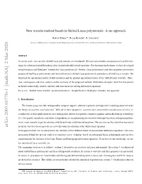 Arxiv:2003.00778V1 [Math.NA] 2 Mar 2020 Rpitsbitdt Elsevier to Submitted Preprint No.SR/WOS-A/PM-20/2018 File Their Vide .Introduction 1