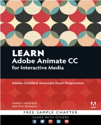 LEARN Adobe Animate CC for Interactive Media