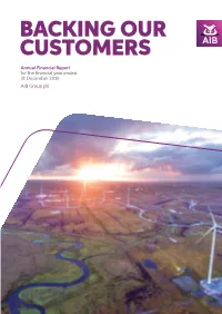 Backing Our Customers