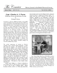 Capt. Charles A. J. Farrar Farrar to Charles A